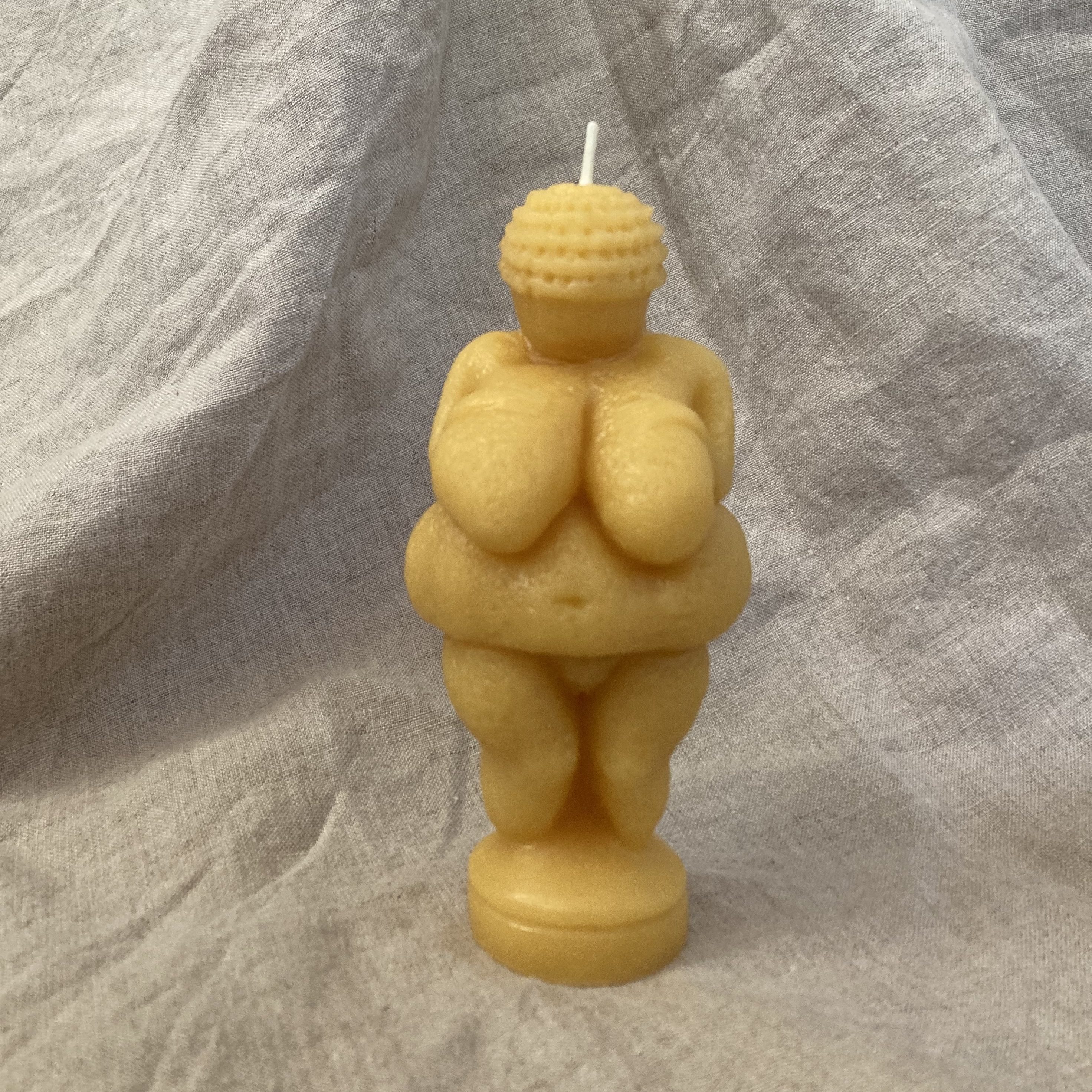 Pure Beeswax Goddess Candle